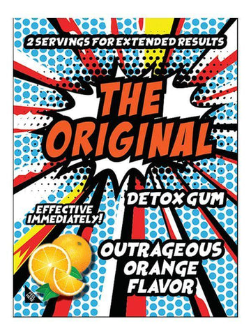 THE ORIGINAL DETOX GUM - OUTRAGEOUS ORANGE FLAVOUR