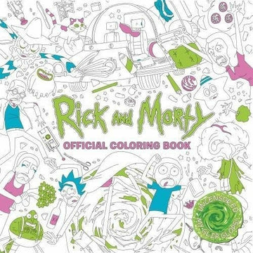 RICK AND MORTY OFFICIAL COLOURING BOOK