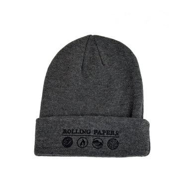 ELEMENTS ROLLING PAPERS GREY BEANIE/TOQUE