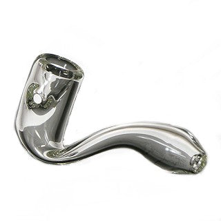 WHITE LABEL CLEAR GLASS PIPE – Herbal Essentials