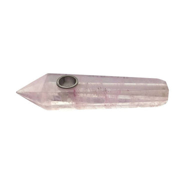 CRYSTAL PIPE - COTTON CANDY QUARTZ