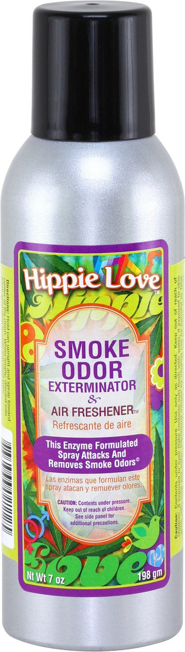 SMOKE ODOR EXTERMINATOR 7oz SPRAY - HIPPIE LOVE