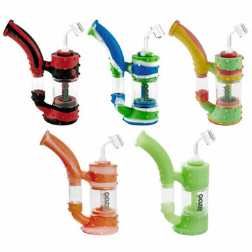 OOZE SILICONE & GLASS BUBBLER - STACK