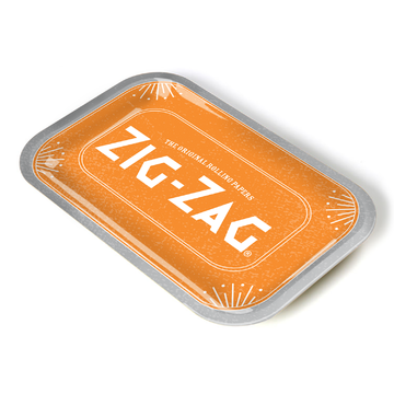 ZIG ZAG ROLLING TRAY ORANGE 7X5.5” & 6X11.5” - SMALL & MEDIUM